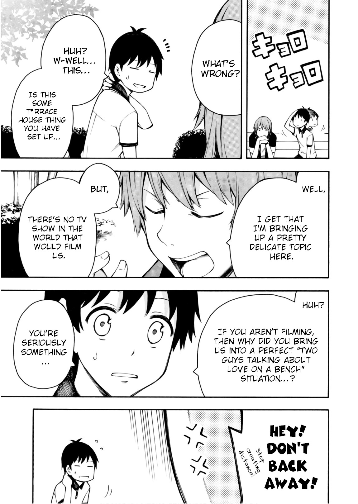 Gamers! Chapter 23 page 34 - Chapter 23: Tasuku Uehara and Scenario Intervention