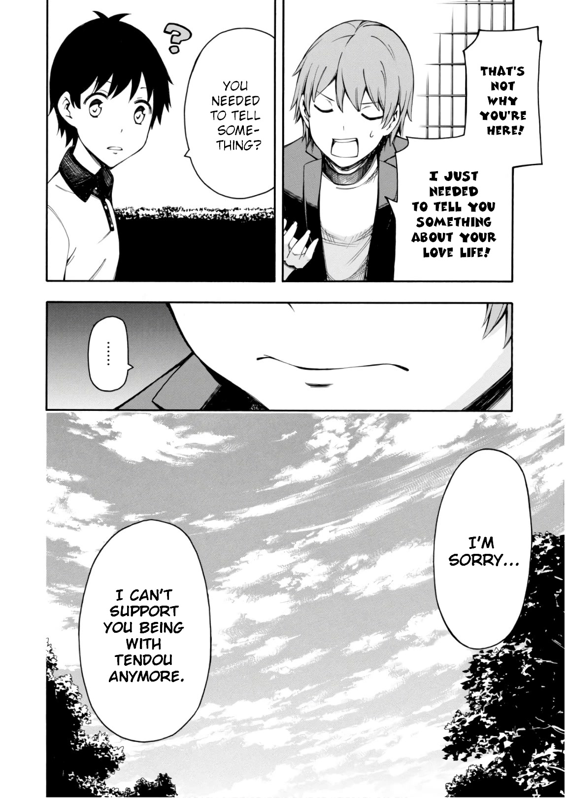 Gamers! Chapter 23 page 35 - Chapter 23: Tasuku Uehara and Scenario Intervention
