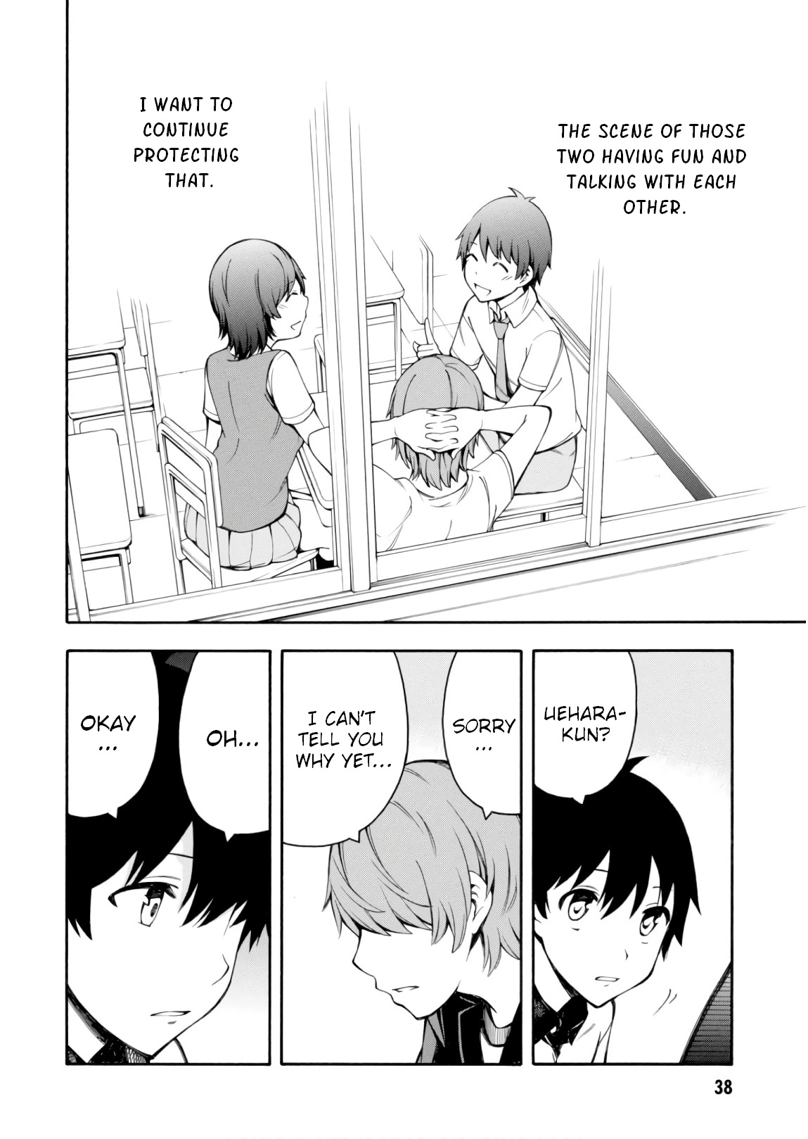 Gamers! Chapter 23 page 39 - Chapter 23: Tasuku Uehara and Scenario Intervention