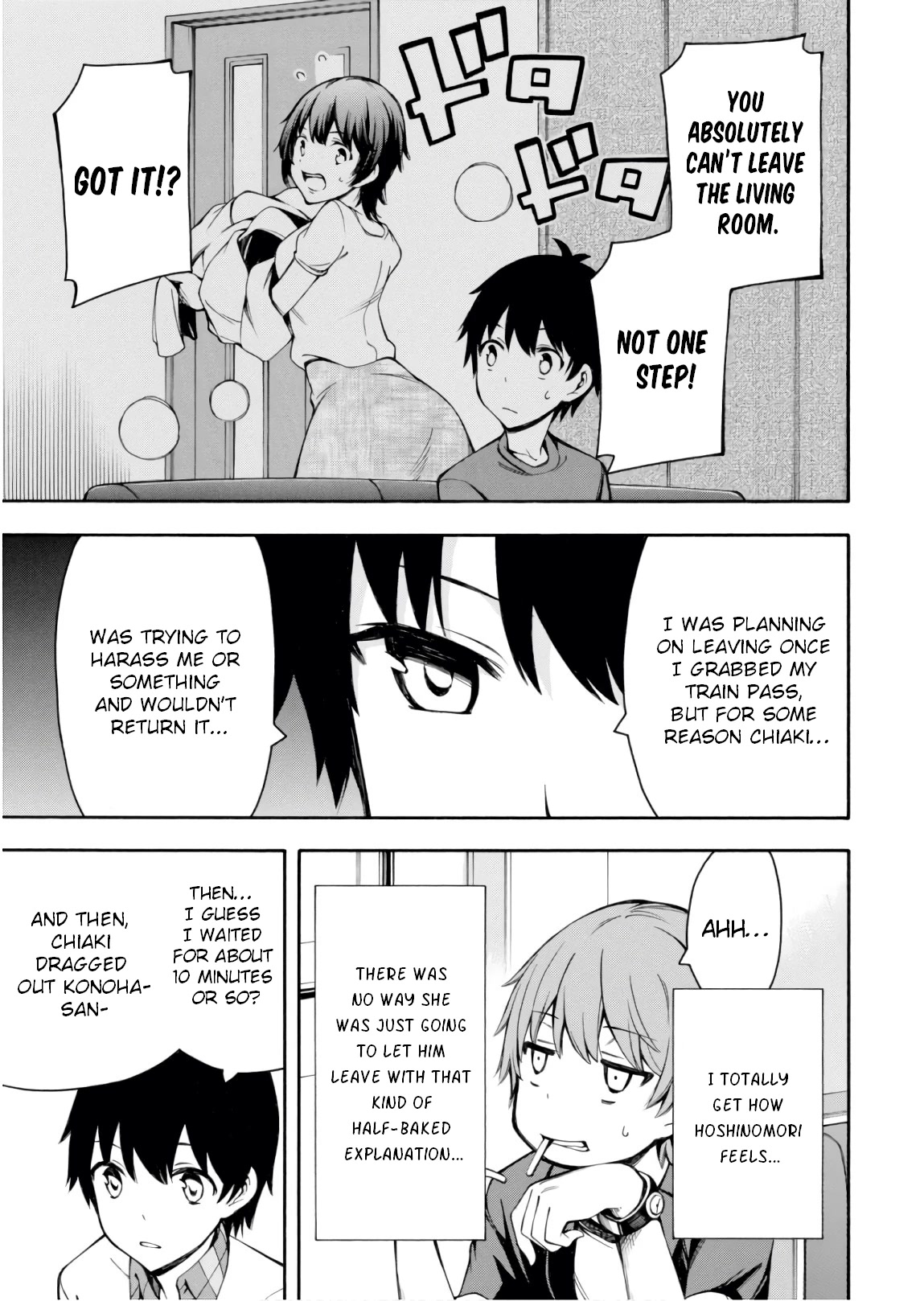 Gamers! Chapter 23 page 8 - Chapter 23: Tasuku Uehara and Scenario Intervention