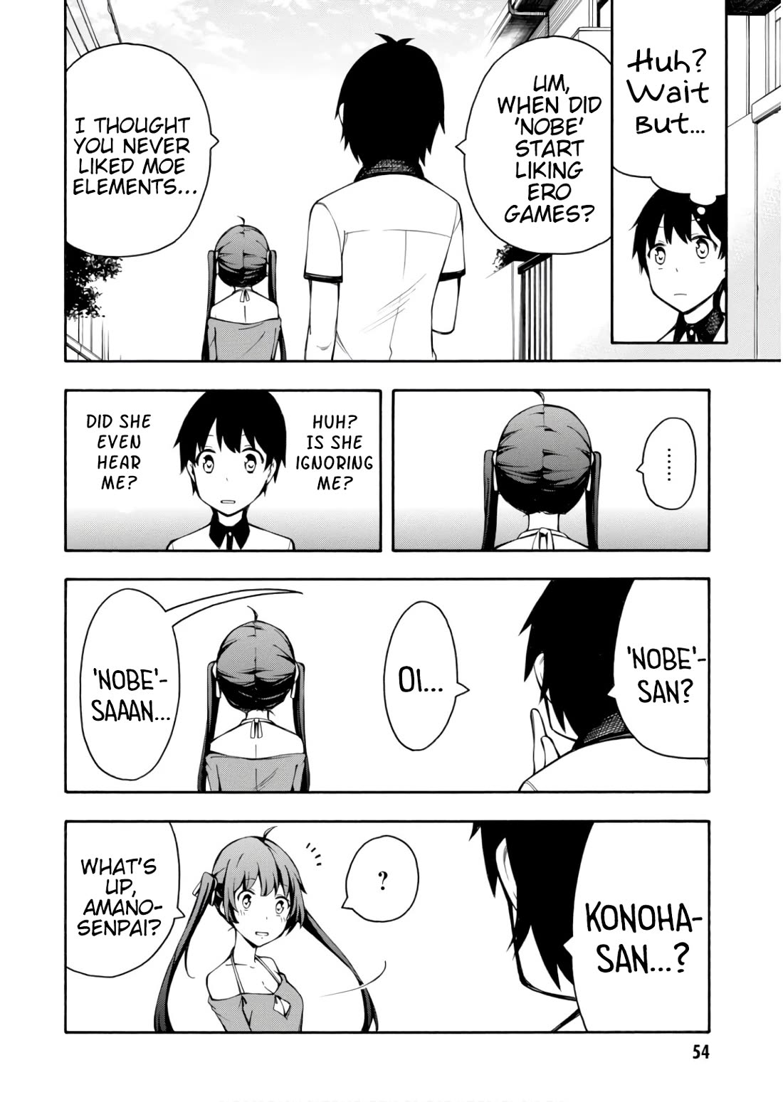 Gamers! Chapter 24 page 12 - Chapter 24: Konoha Hoshinomori and Patchwork Role-Playing