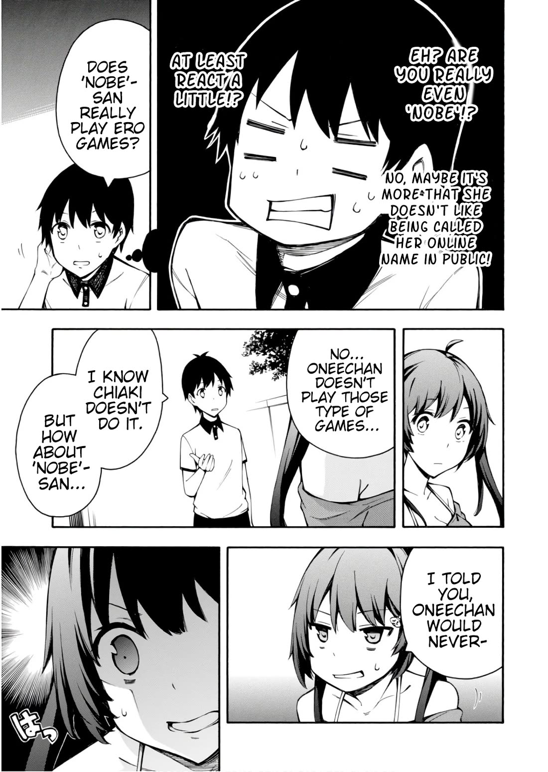 Gamers! Chapter 24 page 13 - Chapter 24: Konoha Hoshinomori and Patchwork Role-Playing