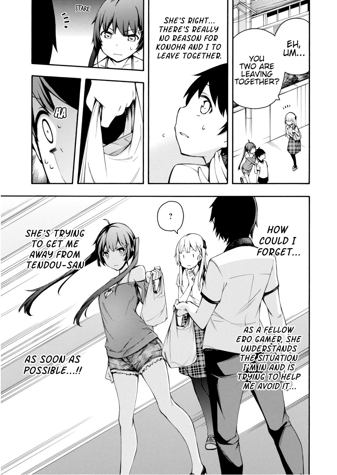 Gamers! Chapter 24 page 25 - Chapter 24: Konoha Hoshinomori and Patchwork Role-Playing