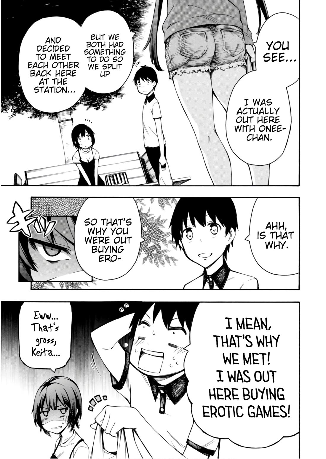Gamers! Chapter 24 page 35 - Chapter 24: Konoha Hoshinomori and Patchwork Role-Playing