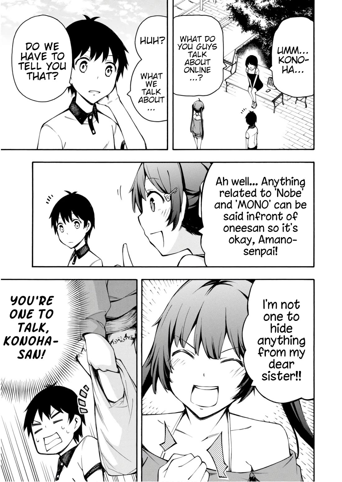 Gamers! Chapter 24 page 37 - Chapter 24: Konoha Hoshinomori and Patchwork Role-Playing