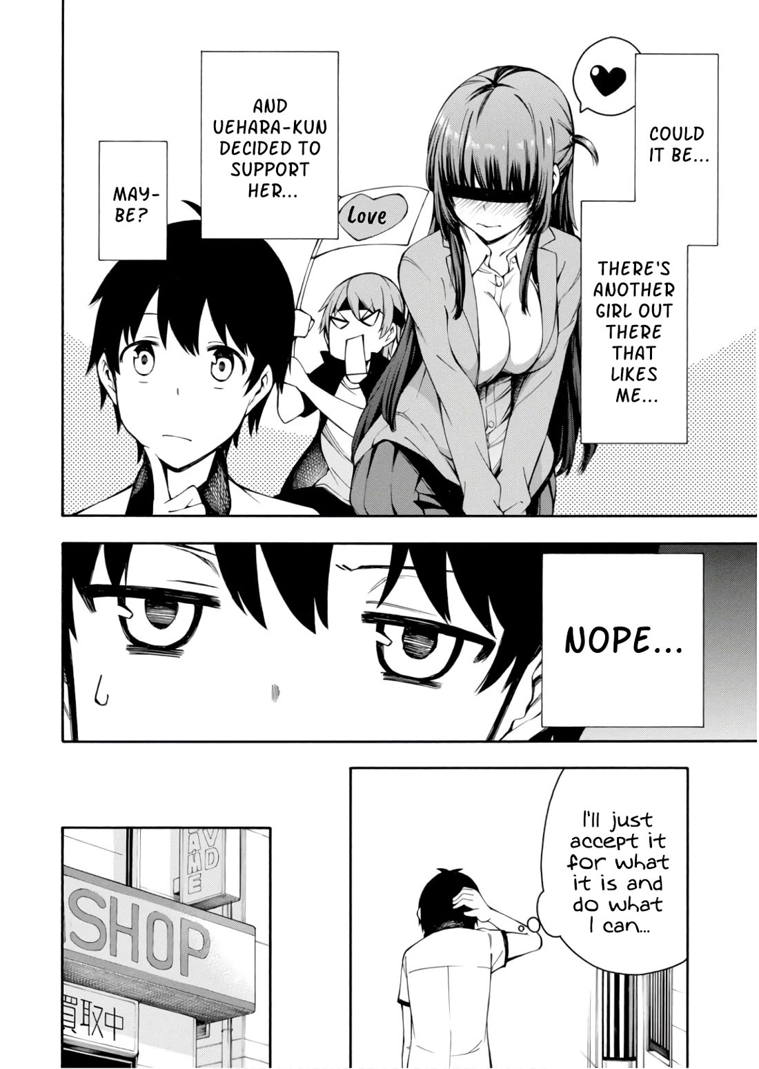 Gamers! Chapter 24 page 4 - Chapter 24: Konoha Hoshinomori and Patchwork Role-Playing