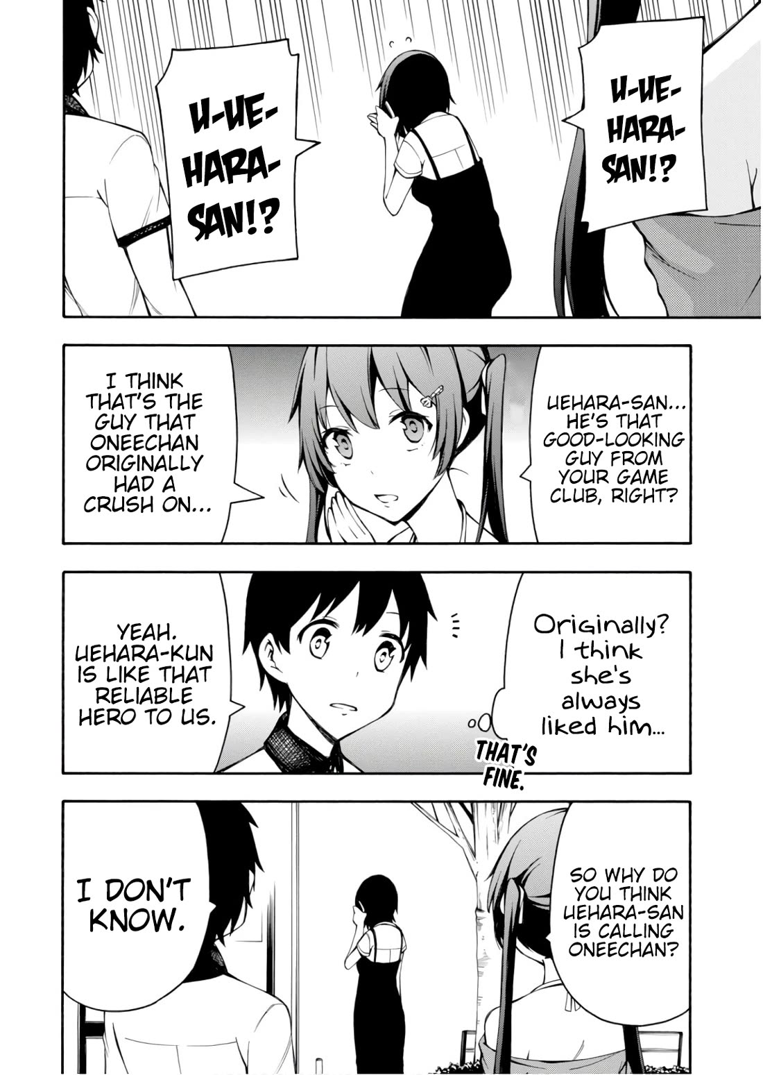 Gamers! Chapter 24 page 40 - Chapter 24: Konoha Hoshinomori and Patchwork Role-Playing