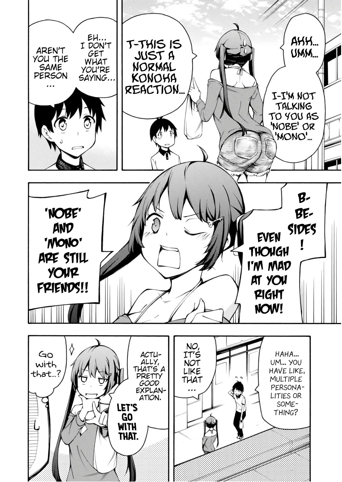 Gamers! Chapter 24 page 8 - Chapter 24: Konoha Hoshinomori and Patchwork Role-Playing
