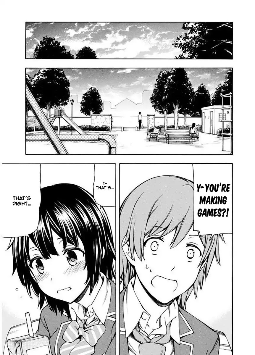 Gamers! Chapter 5 page 22 - Chapter 5: Lever 5: The indirect communication with Hoshinomori Chiaki 3