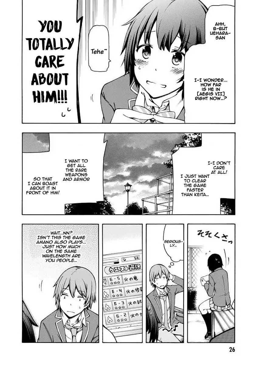 Gamers! Chapter 5 page 25 - Chapter 5: Lever 5: The indirect communication with Hoshinomori Chiaki 3