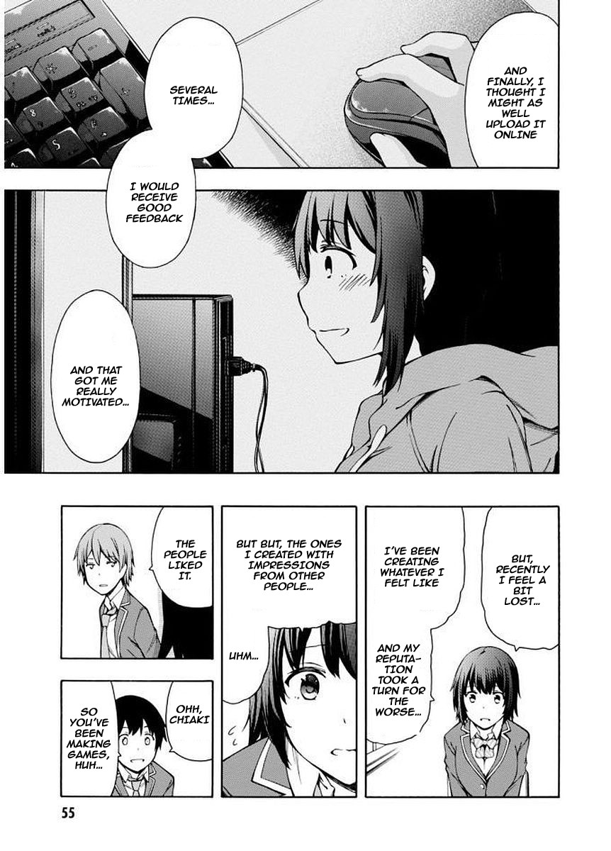 Gamers! Chapter 6 page 18 - Chapter 6: The indirect communication with Hoshinomori Chiaki (4)