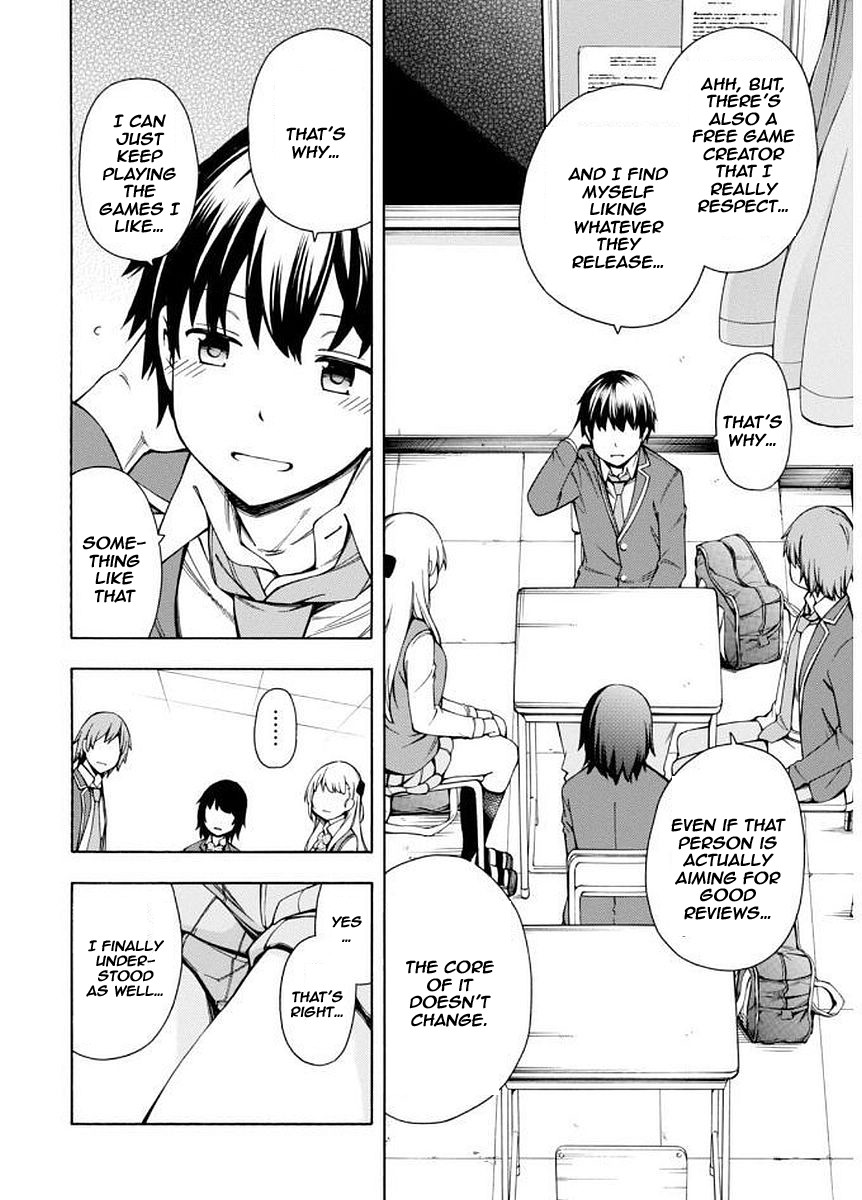Gamers! Chapter 6 page 25 - Chapter 6: The indirect communication with Hoshinomori Chiaki (4)