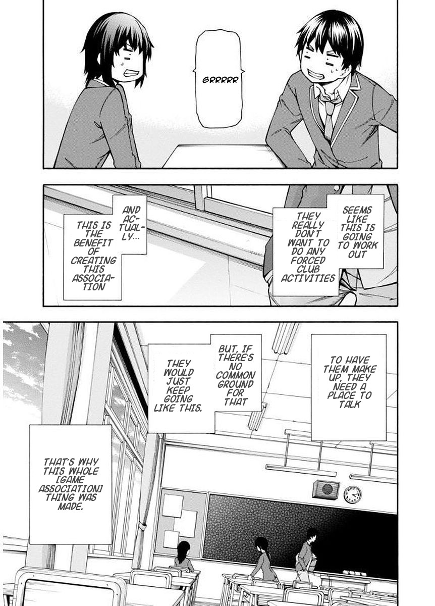 Gamers! Chapter 6 page 8 - Chapter 6: The indirect communication with Hoshinomori Chiaki (4)