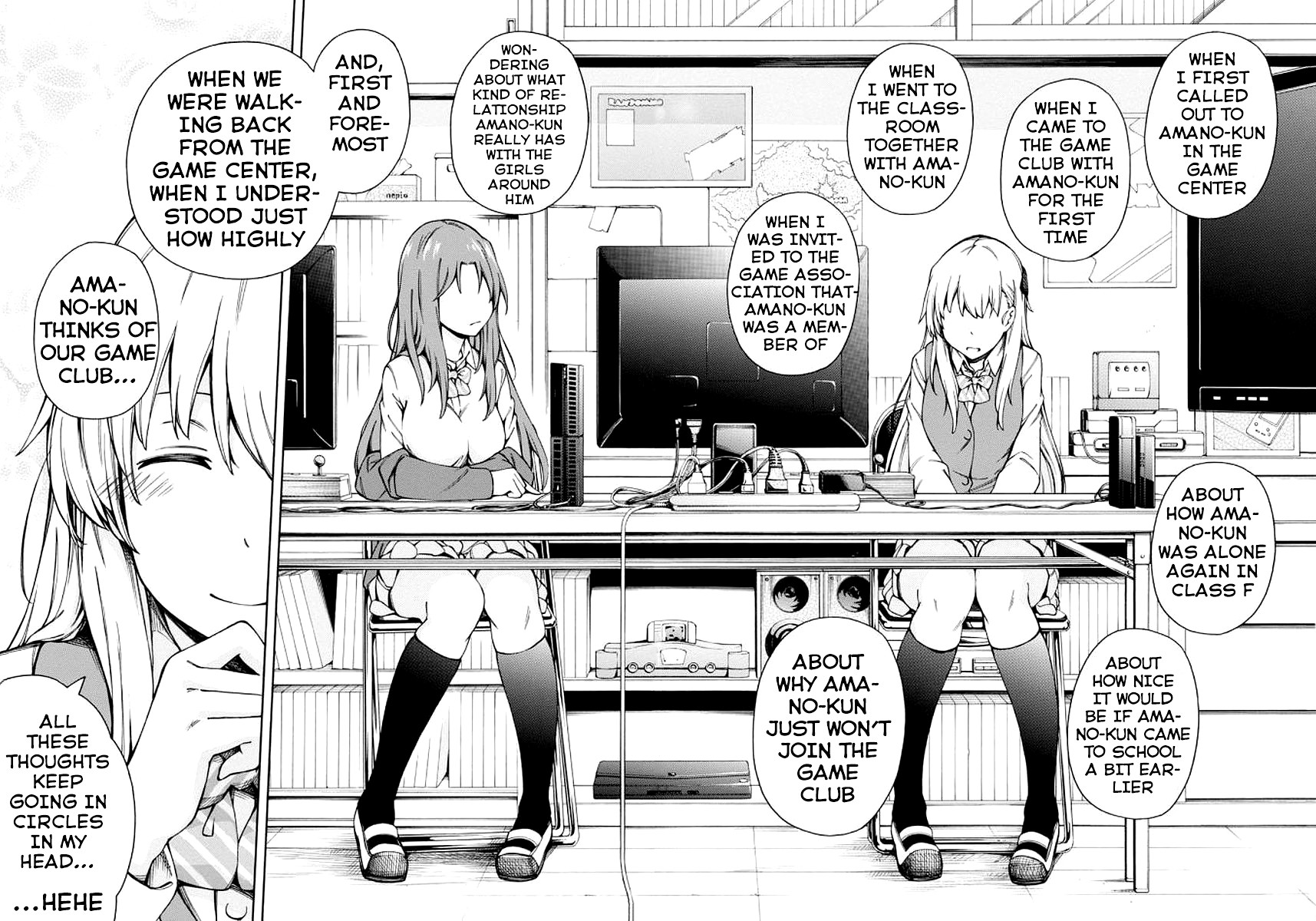 Gamers! Chapter 7 page 19 - Chapter 7: Tendou Karen and an update for the worse