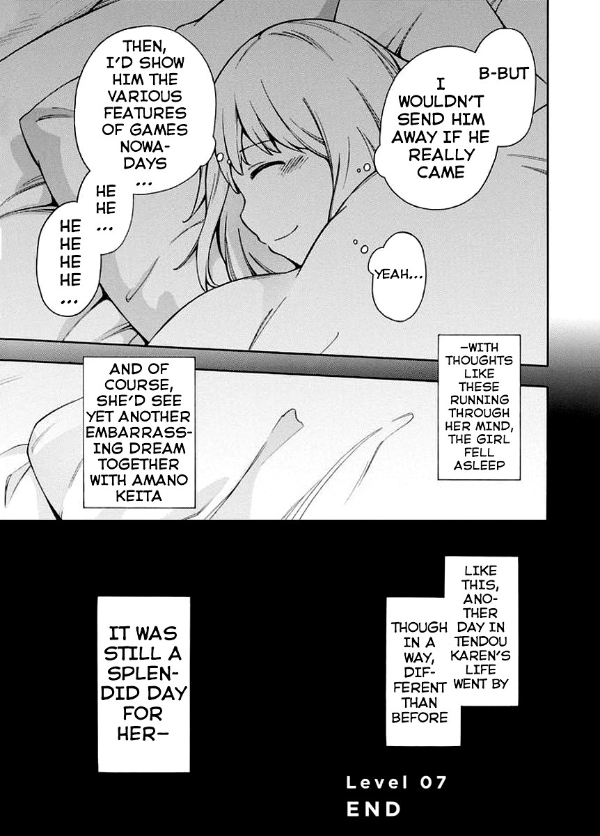Gamers! Chapter 7 page 21 - Chapter 7: Tendou Karen and an update for the worse