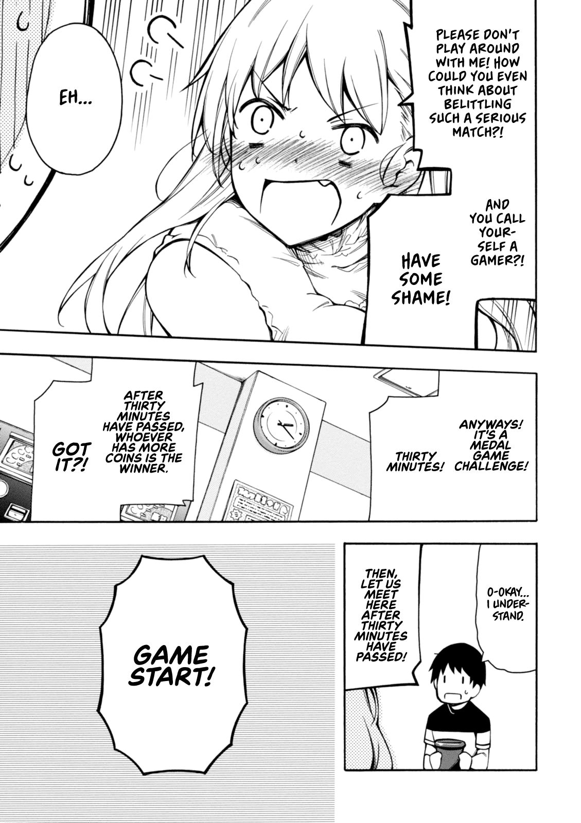 Gamers! Chapter 9 page 21 - Chapter 9: Karen Tendou and Slump Days