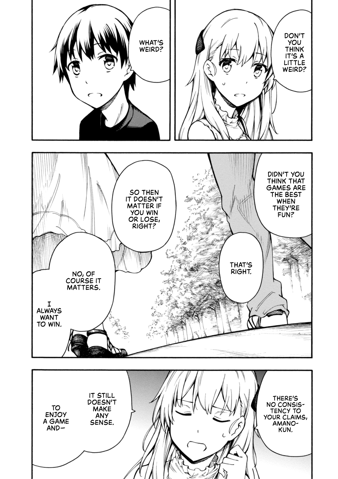 Gamers! Chapter 9 page 35 - Chapter 9: Karen Tendou and Slump Days