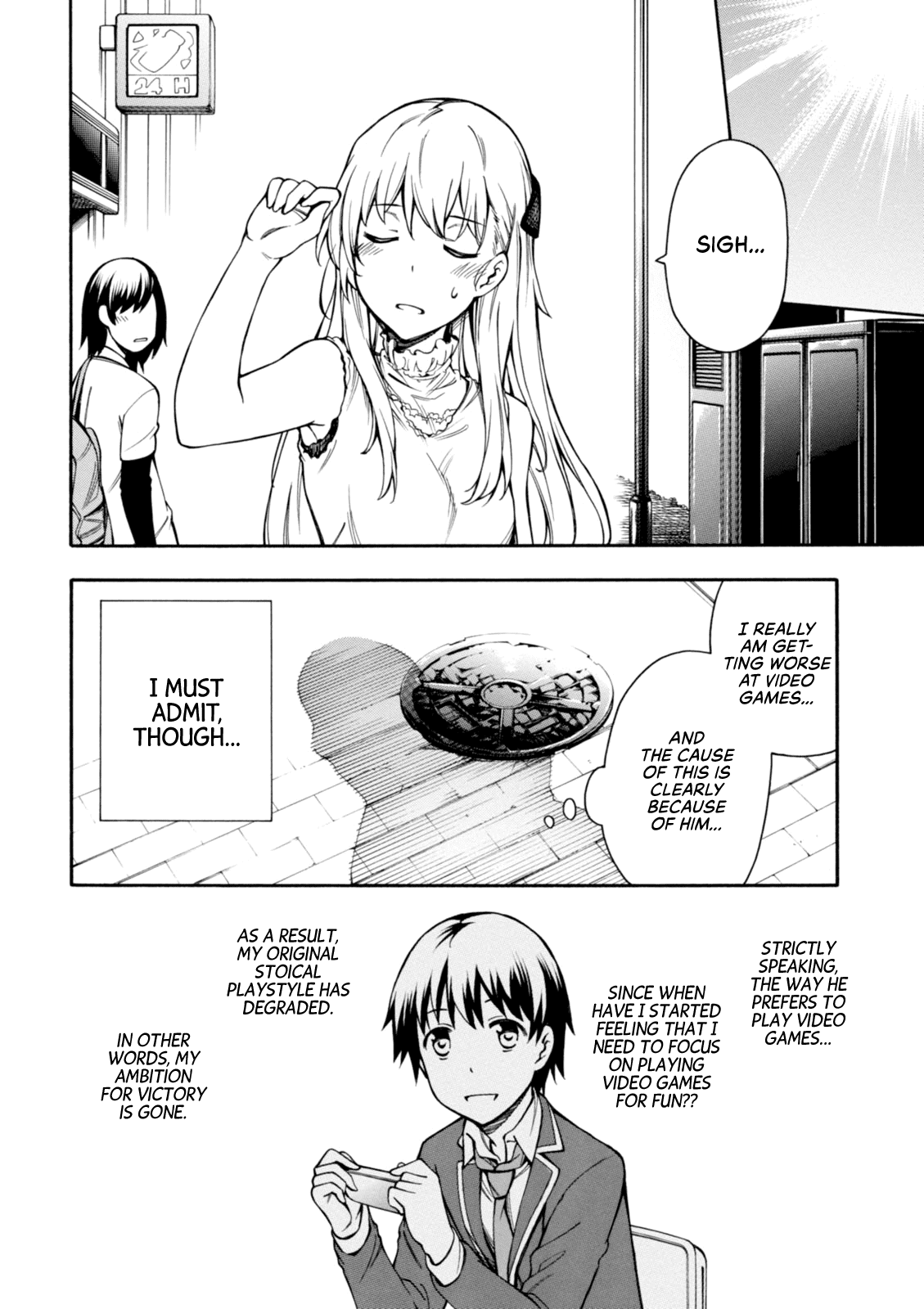 Gamers! Chapter 9 page 4 - Chapter 9: Karen Tendou and Slump Days