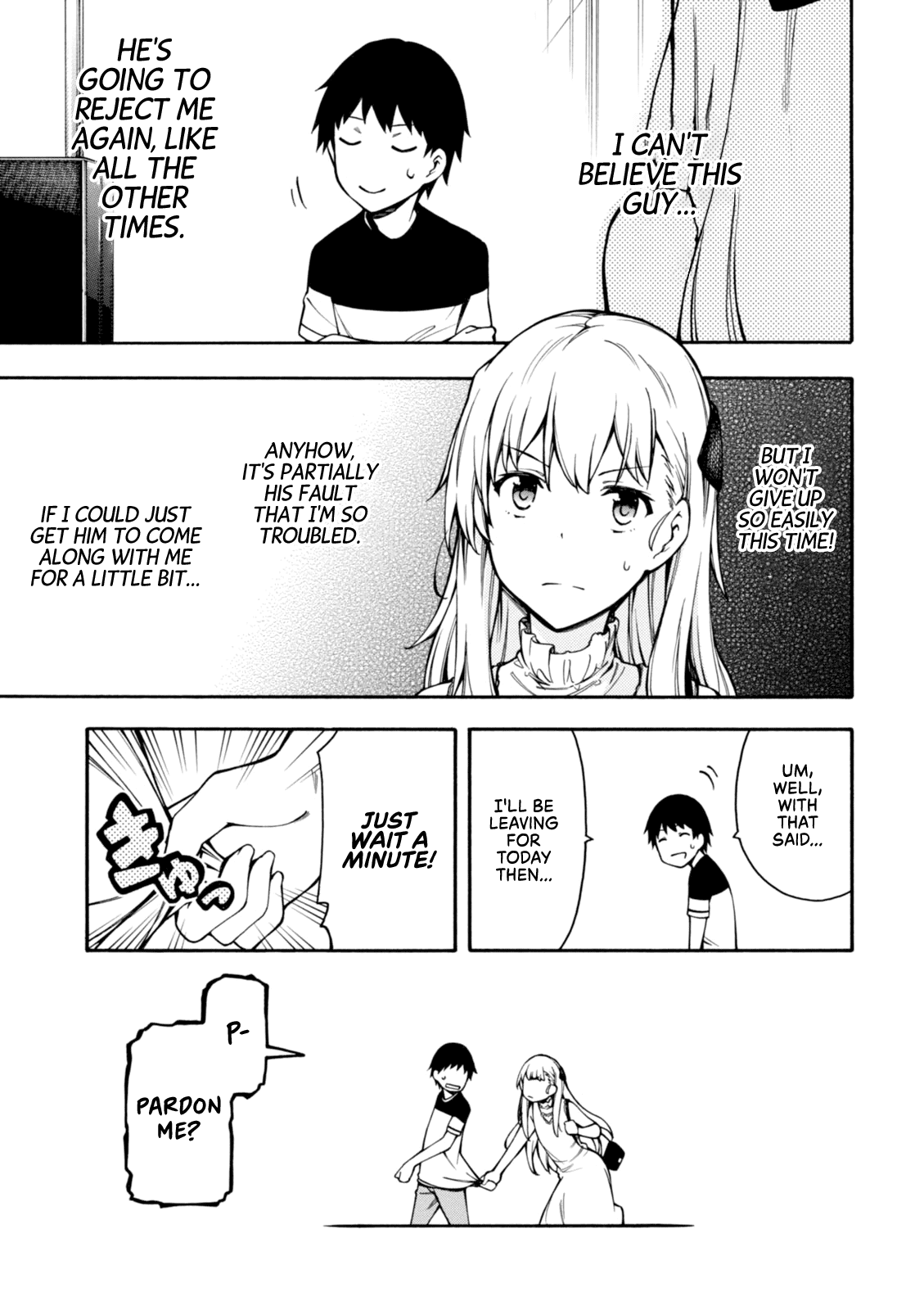 Gamers! Chapter 9 page 9 - Chapter 9: Karen Tendou and Slump Days