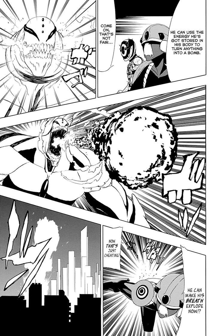Gamma Chapter 12 page 19 - Chapter 12 : Hornetman, the Hero of This Town: Part 3