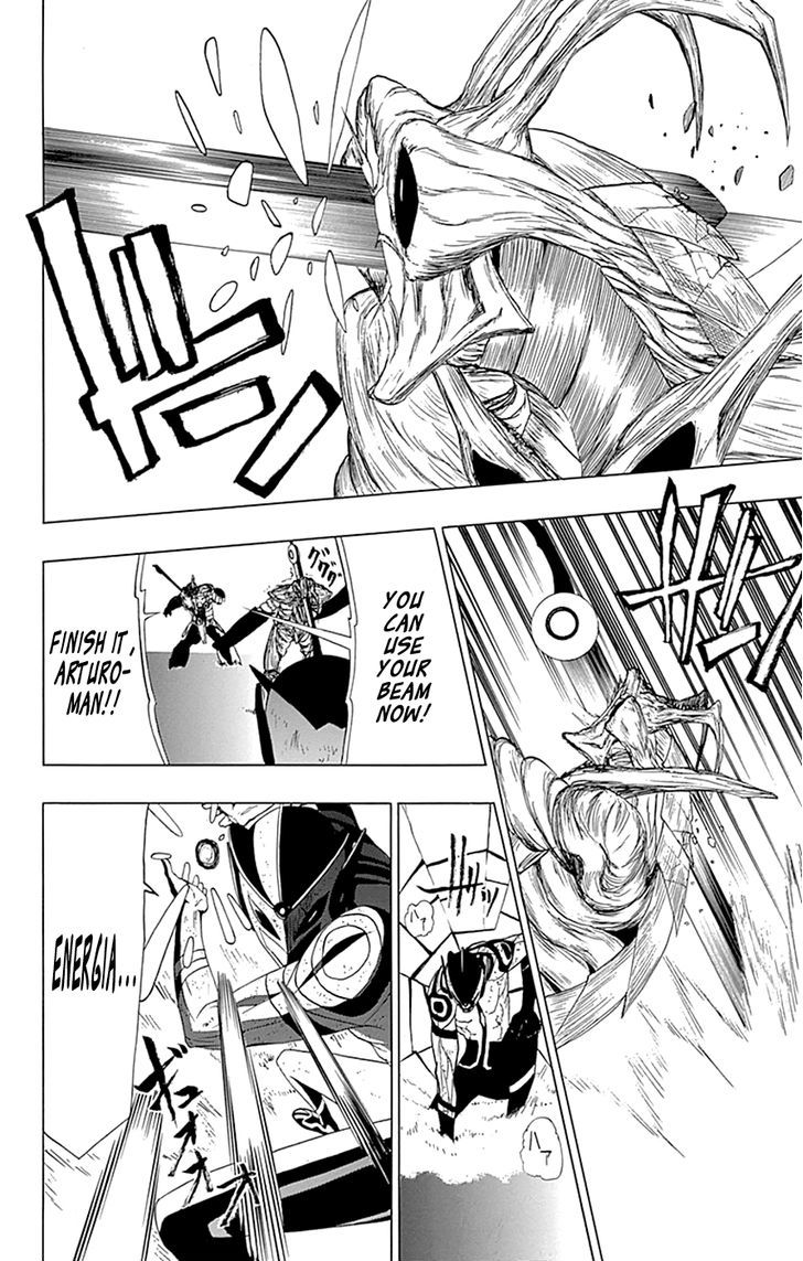 Gamma Chapter 16 page 37 - Chapter 16 : Arturoman, the Giant Hero