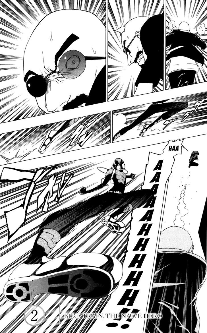 Gamma Chapter 2 page 2 - Chapter 2 : Blue Train, the Naive Hero