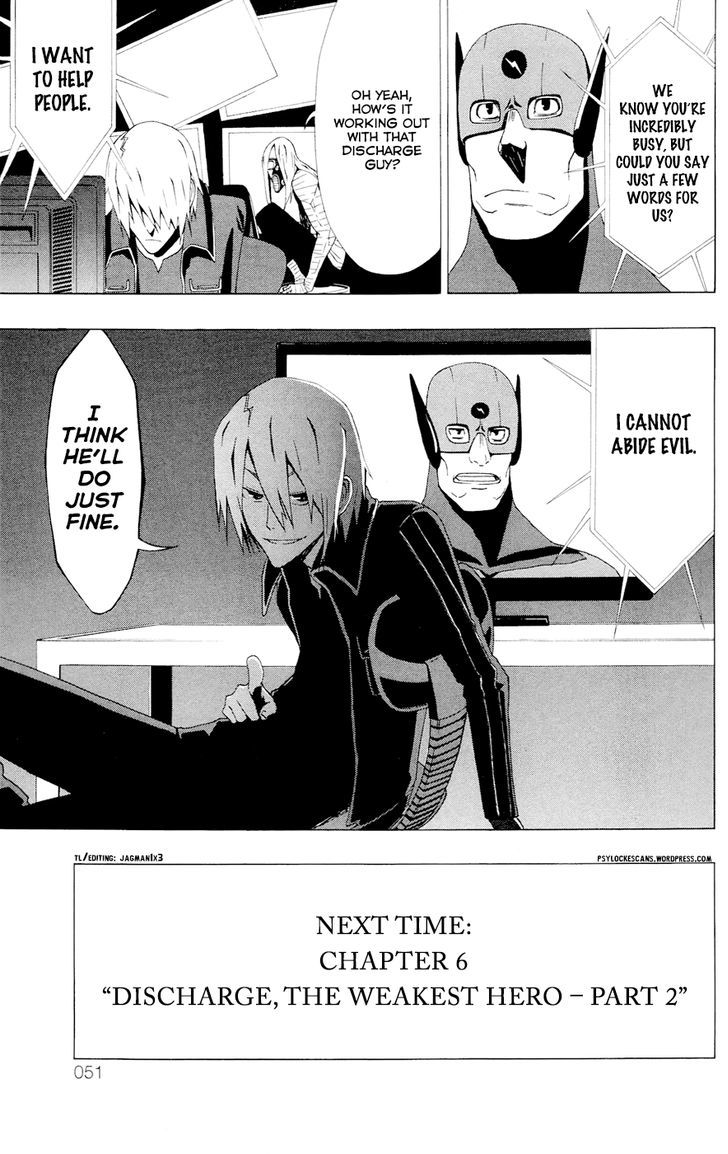Gamma Chapter 5 page 52 - Chapter 5 : Discharge, the Weakest Hero: Part 1