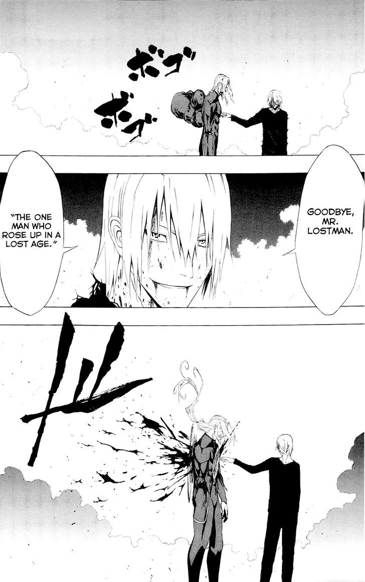 Gamma Chapter 8 page 44 - Chapter 8 : Mr. Lostman, the First Hero