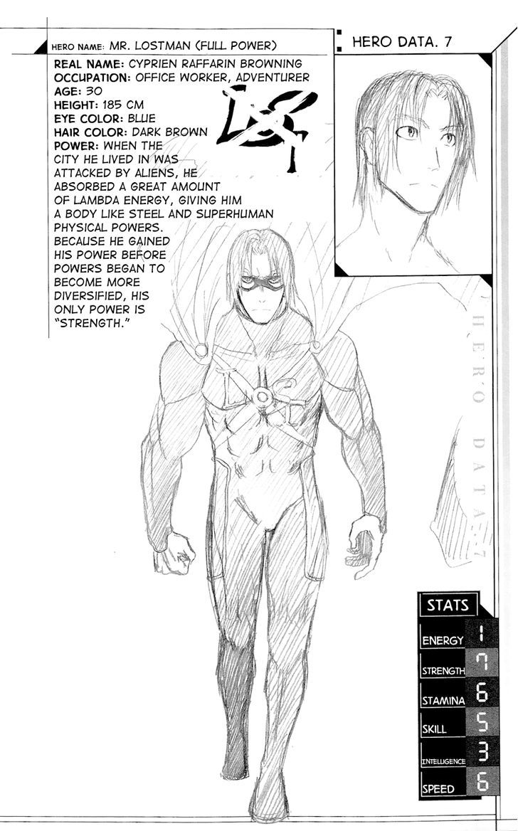 Gamma Chapter 8 page 46 - Chapter 8 : Mr. Lostman, the First Hero