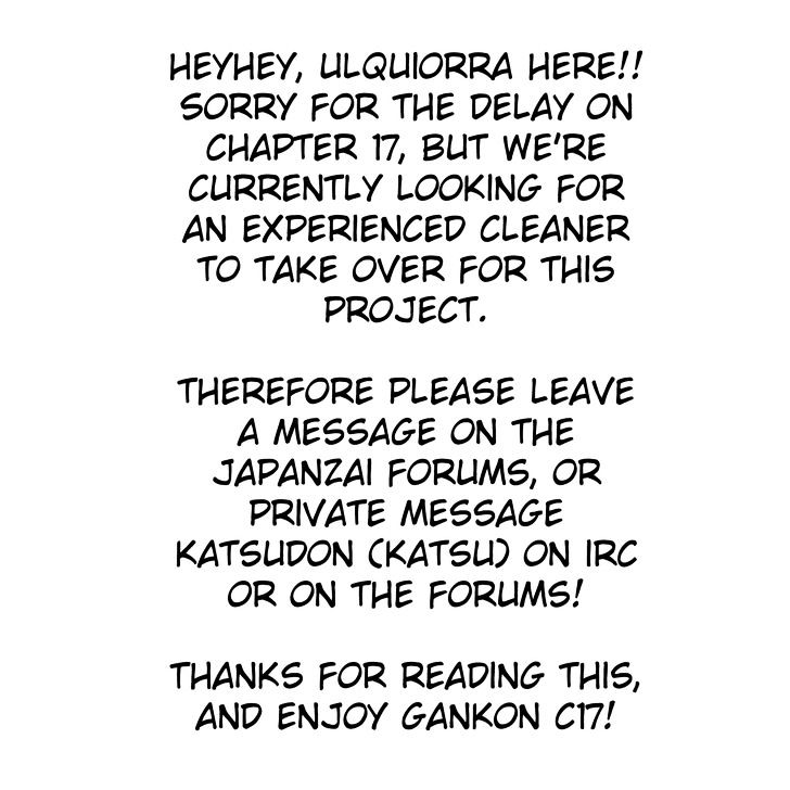Gan-Kon Chapter 17 page 20 - Chapter 17 : Unreasonable