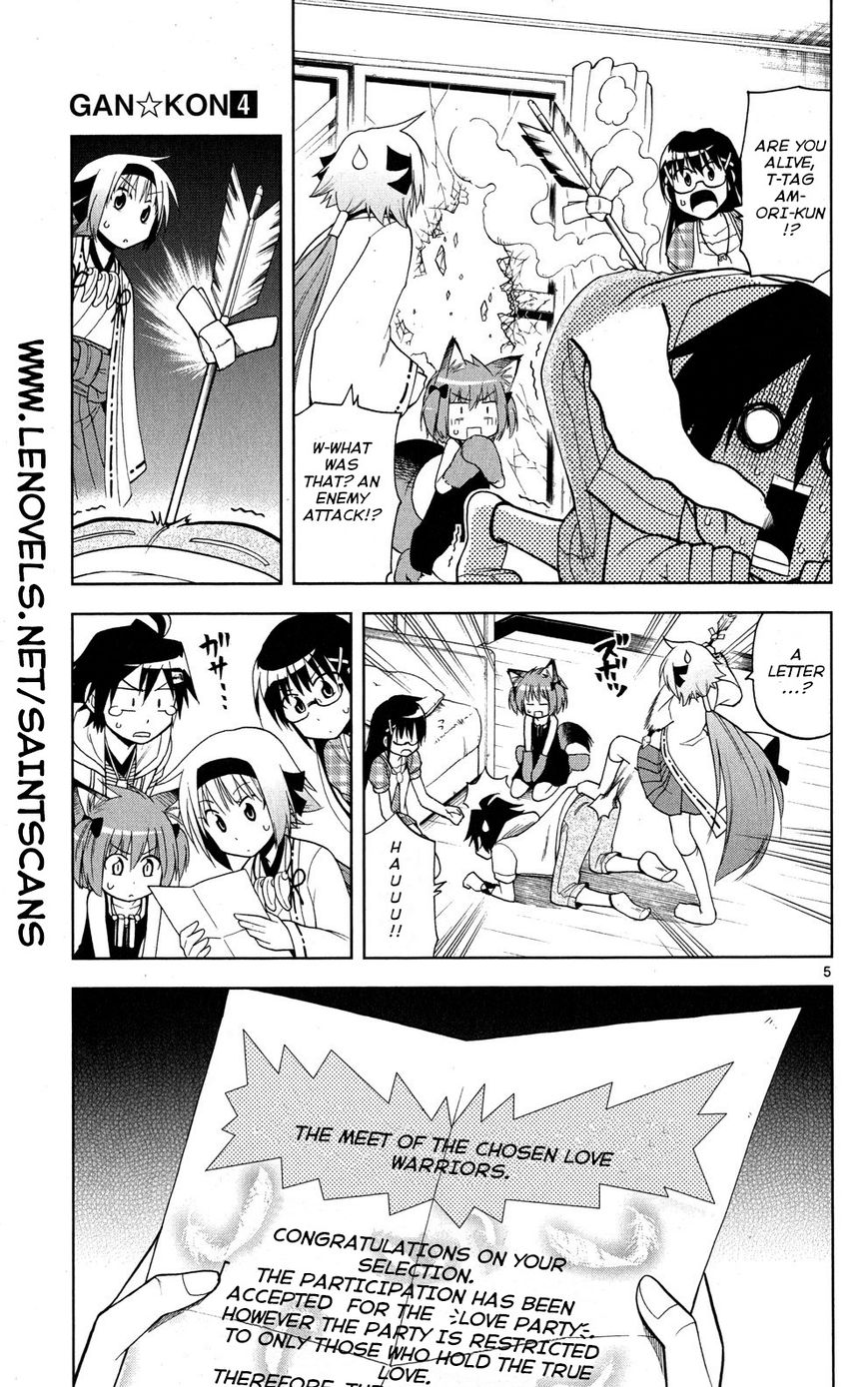 Gan-Kon Chapter 30 page 6 - Chapter 30 : The Gathering of Love Warriors