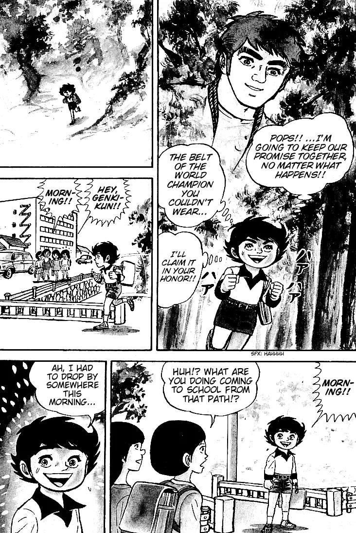 Ganbare Genki Chapter 10 page 13 - Chapter 10: Horiguchi Genki, 10 Years Old