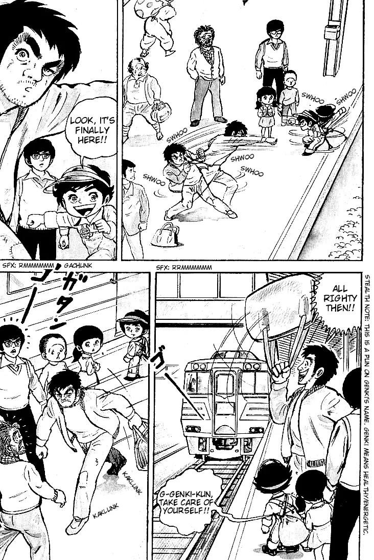 Ganbare Genki Chapter 2 page 2 - Chapter 2: Traveling Father and Son Boxers