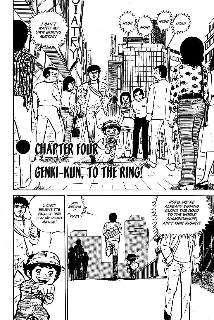 Ganbare Genki Chapter 4 page 1 - Chapter 4: Genki-kun, to the Ring