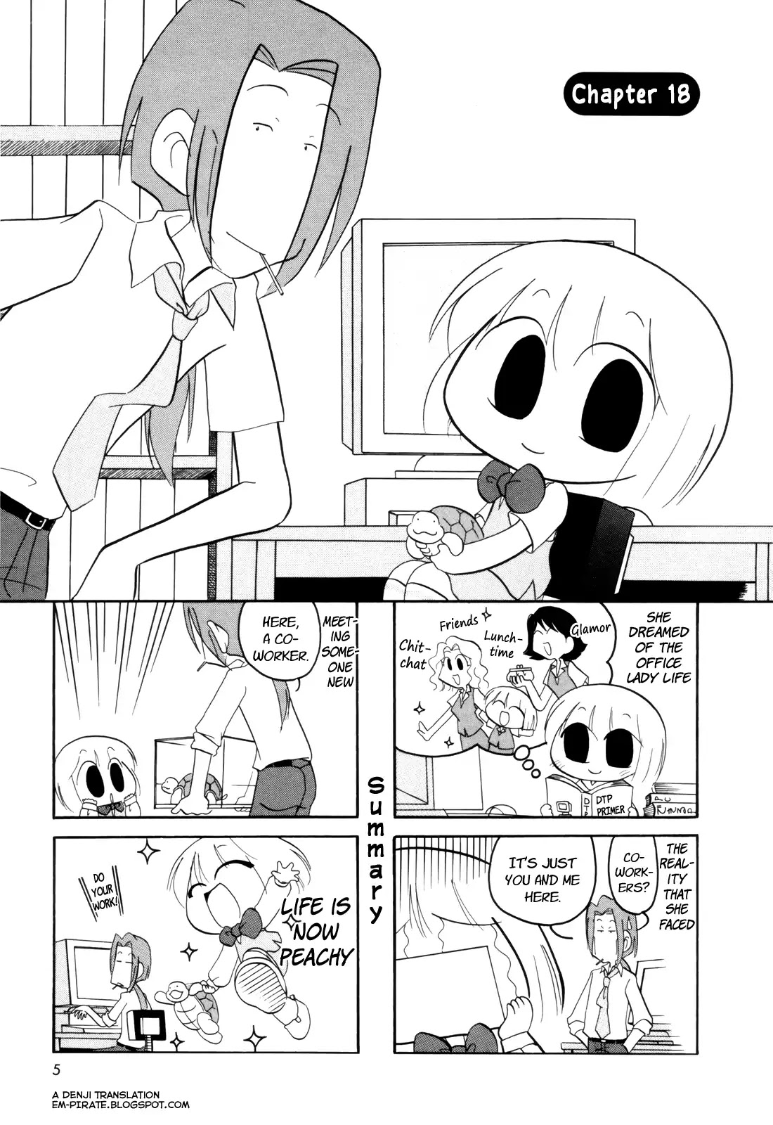 Ganbare! Memeko-chan Chapter 18 page 5 - Chapter 18