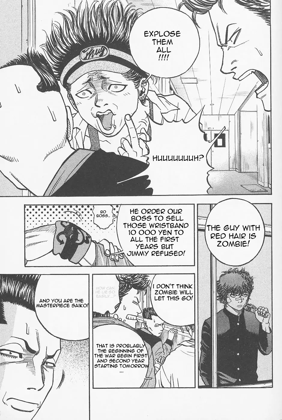 Gang King Chapter 3 page 13 - Chapter 3 : Zombie