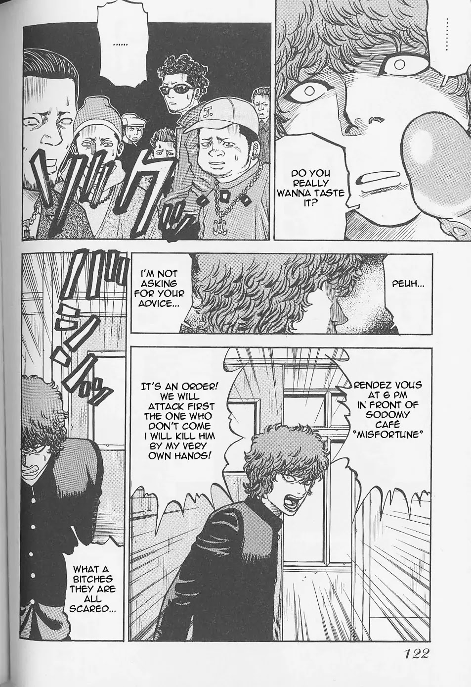 Gang King Chapter 5 page 12 - Chapter 5 : 1st Year vs. 2nd Year