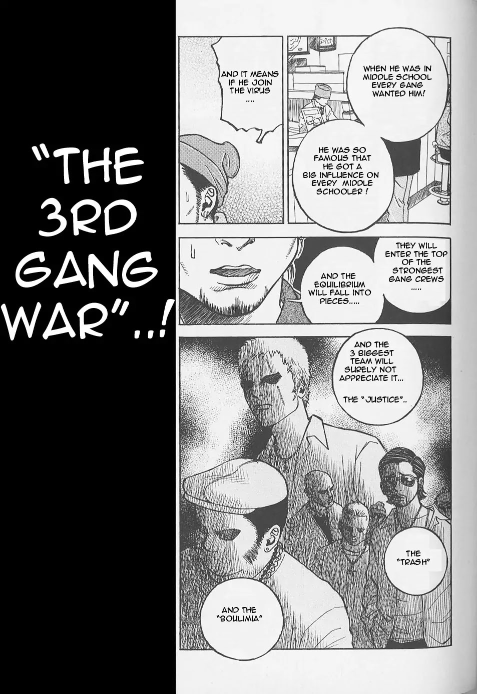 Gang King Chapter 5 page 3 - Chapter 5 : 1st Year vs. 2nd Year