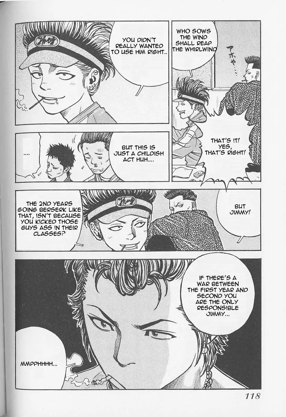 Gang King Chapter 5 page 8 - Chapter 5 : 1st Year vs. 2nd Year