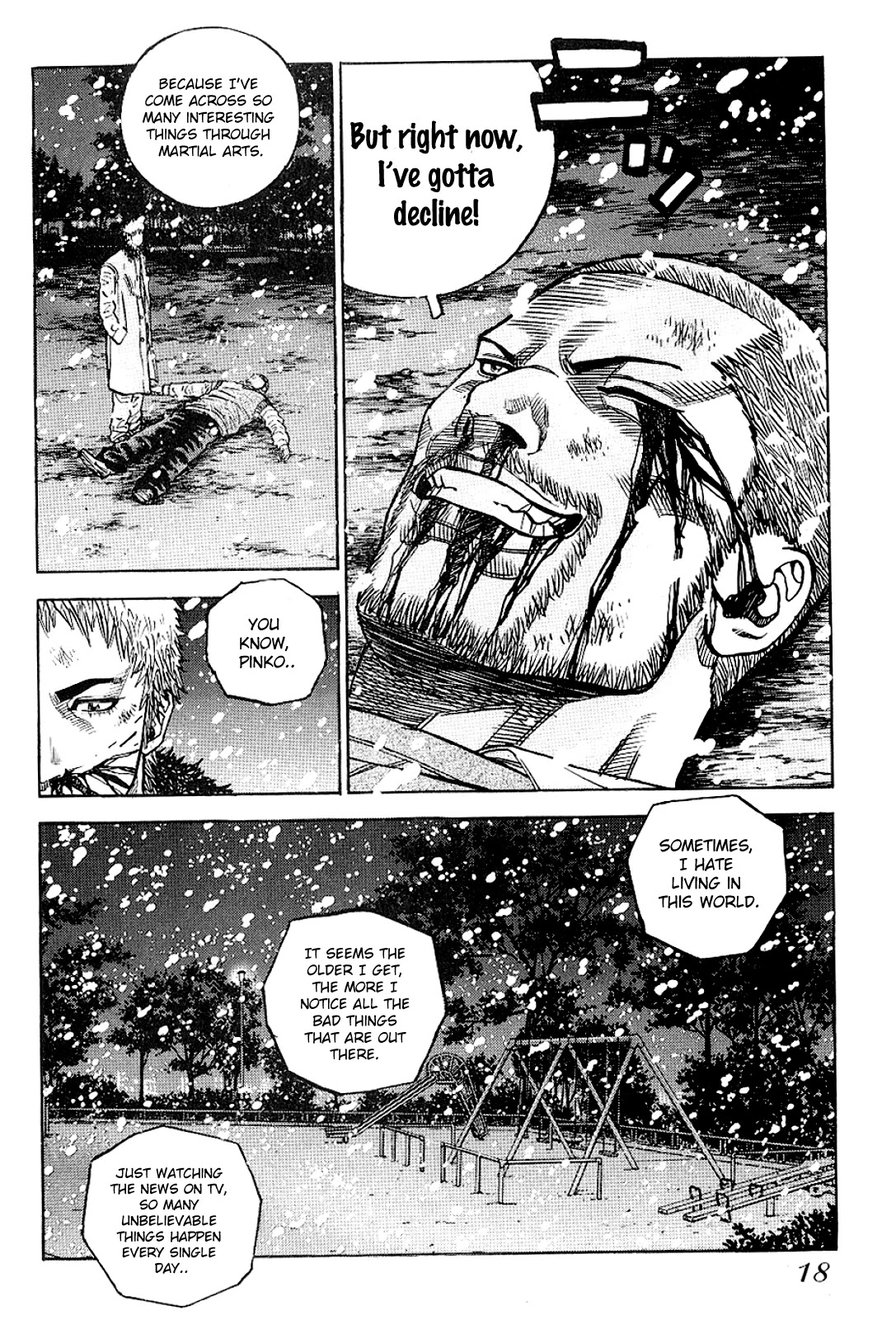 Gang King Chapter 55 page 16 - Chapter 55: A True 'Anything Goes' Fight