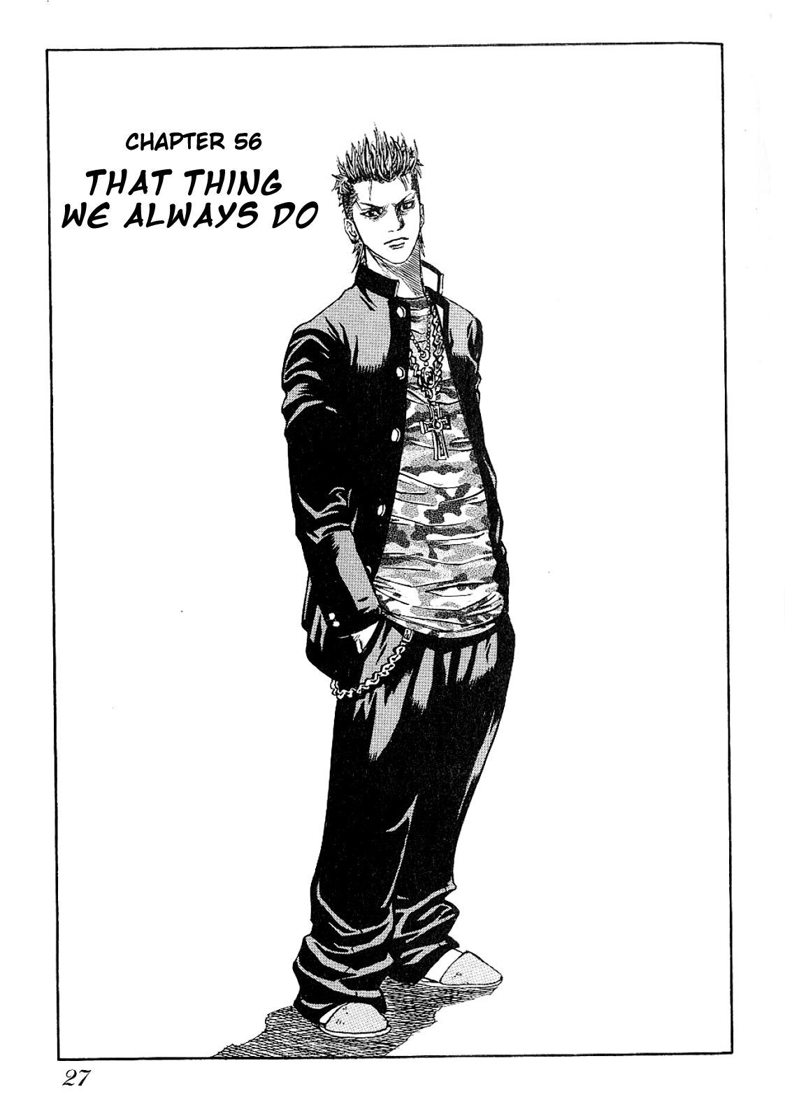 Gang King Chapter 56 page 1 - Chapter 56: That Thing We Always Do