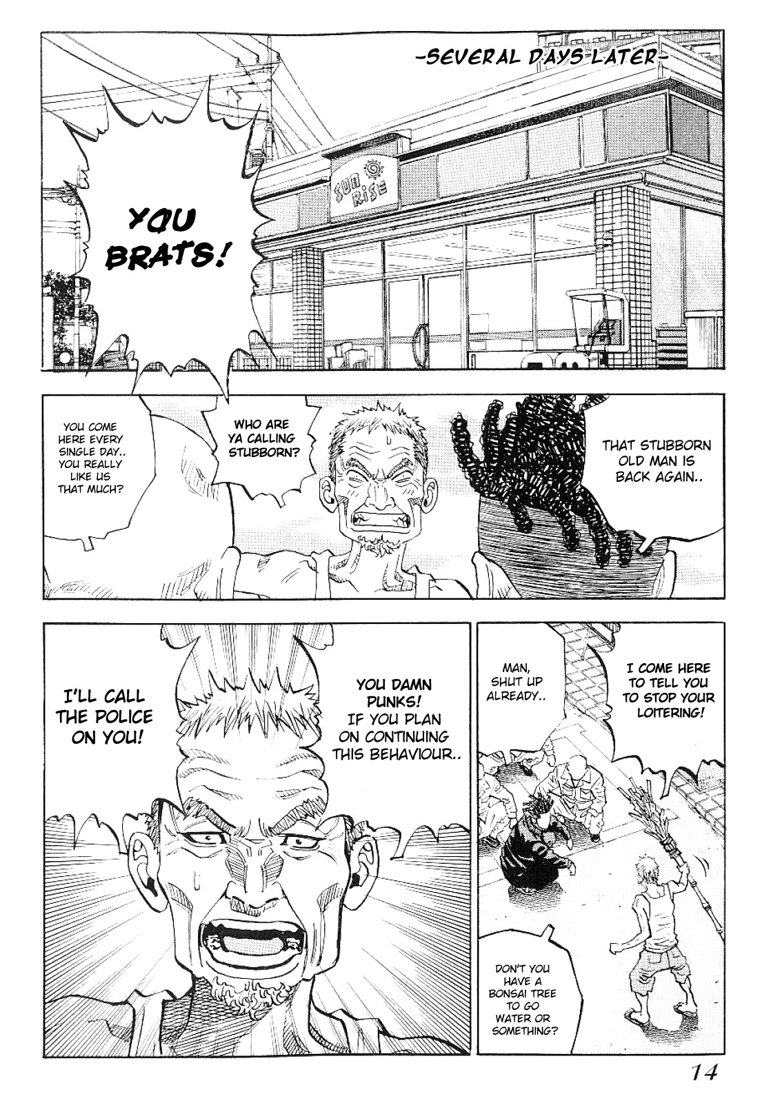 Gang King Chapter 63 page 13 - Chapter 63: The Stubborn Old Man