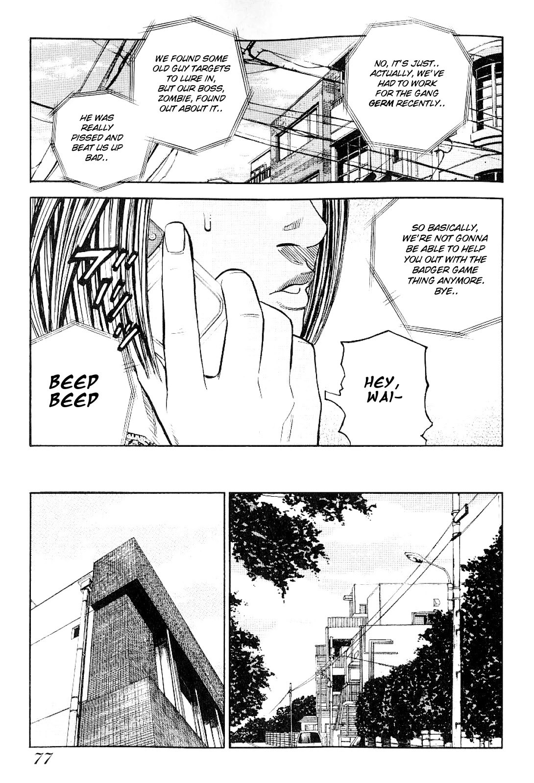 Gang King Chapter 66 page 3 - Chapter 66: Danger Level: Number 1