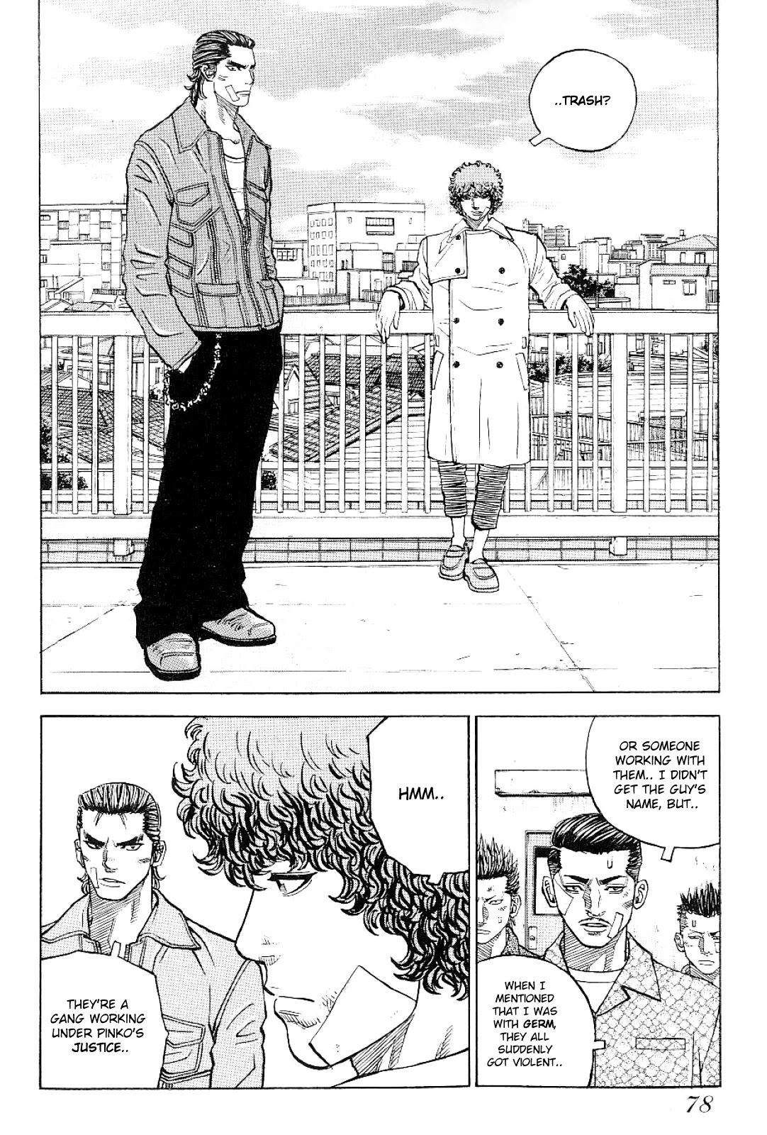 Gang King Chapter 66 page 4 - Chapter 66: Danger Level: Number 1