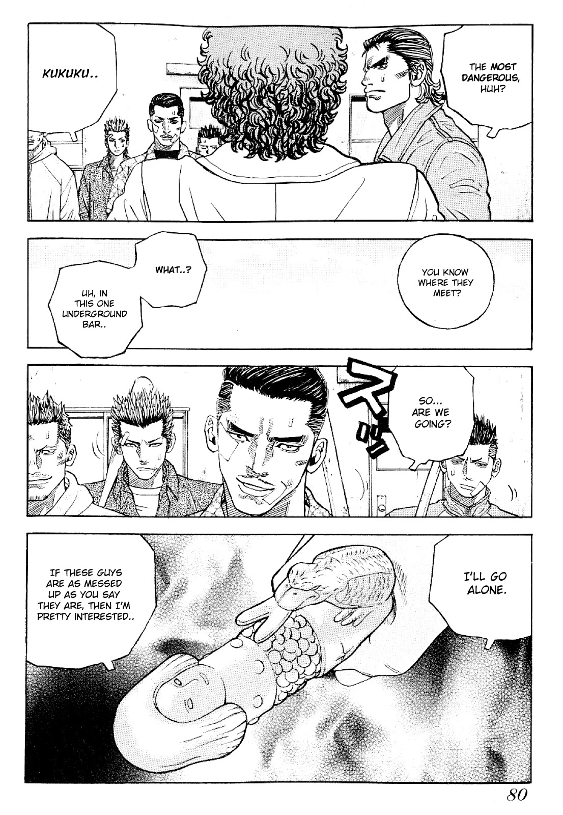 Gang King Chapter 66 page 6 - Chapter 66: Danger Level: Number 1