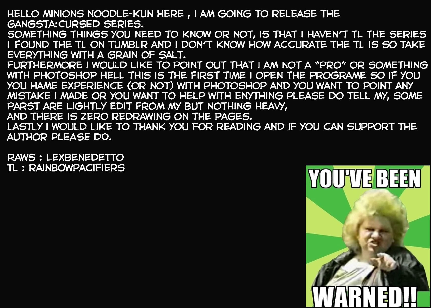 Gangsta.:Cursed. - EP_Marco Adriano Chapter 11 page 1 - Chapter 11