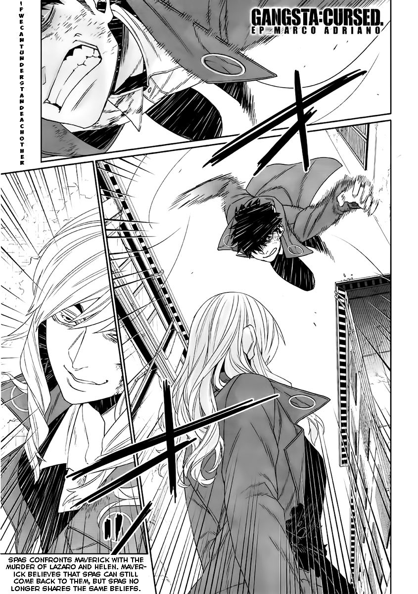 Gangsta.:Cursed. - EP_Marco Adriano Chapter 11 page 2 - Chapter 11