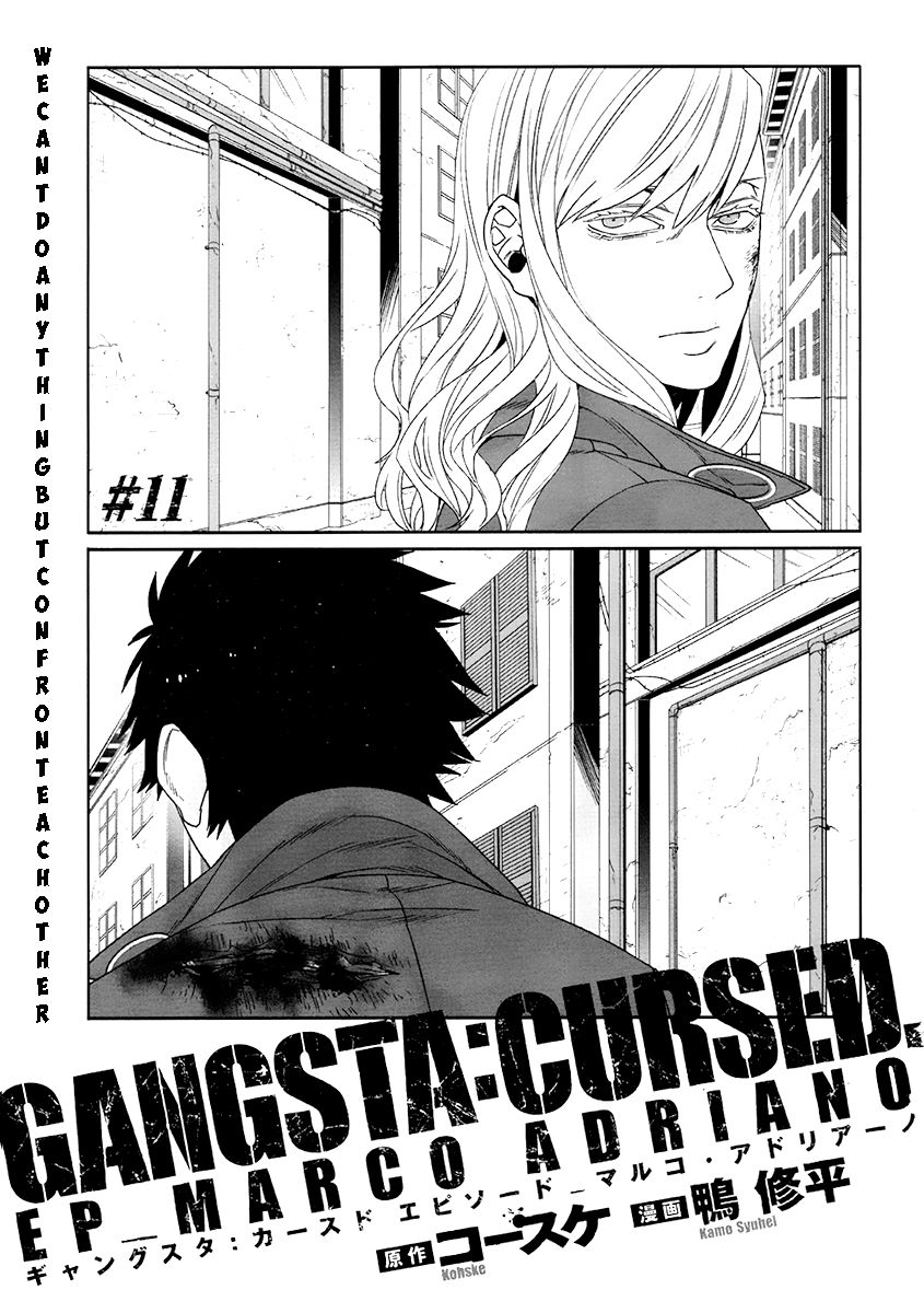 Gangsta.:Cursed. - EP_Marco Adriano Chapter 11 page 4 - Chapter 11