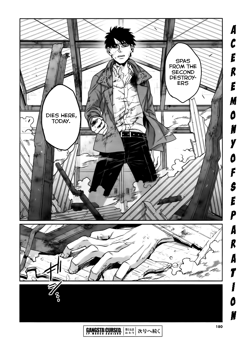 Gangsta.:Cursed. - EP_Marco Adriano Chapter 14 page 34 - Chapter 14