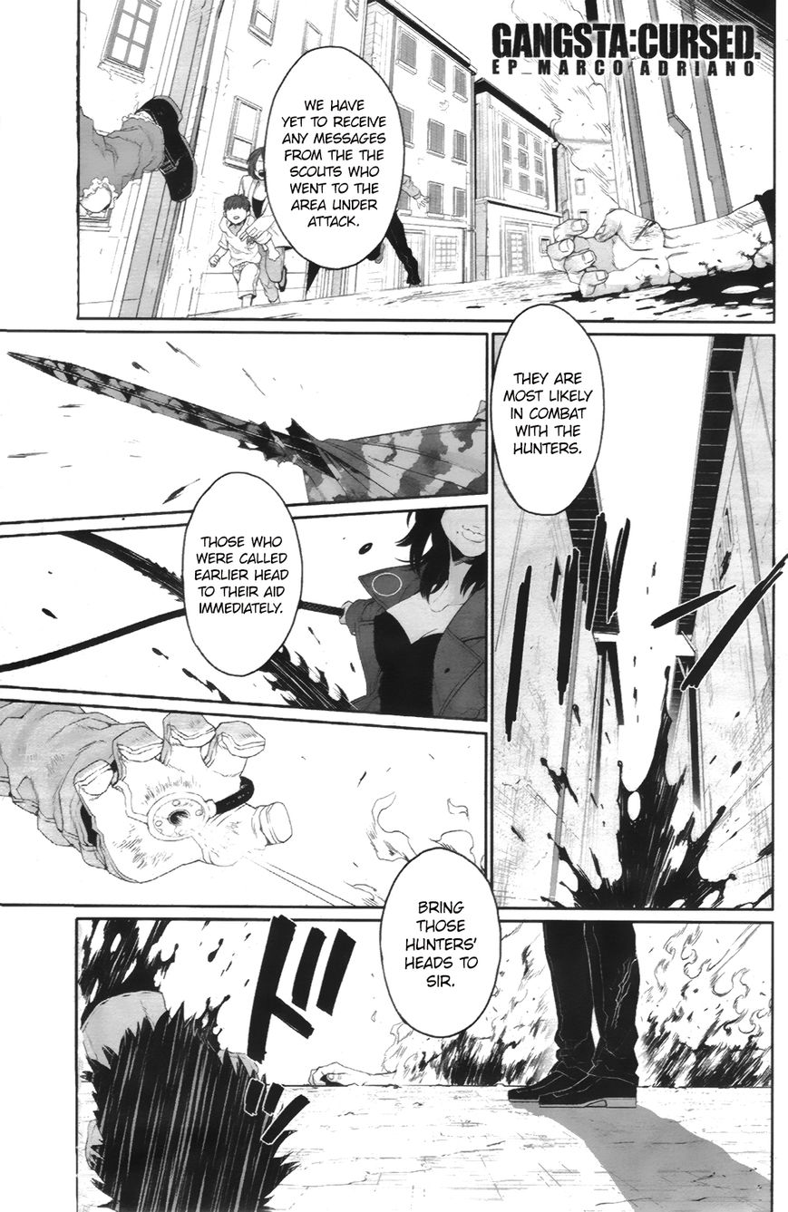 Gangsta.:Cursed. - EP_Marco Adriano Chapter 2 page 1 - Chapter 2